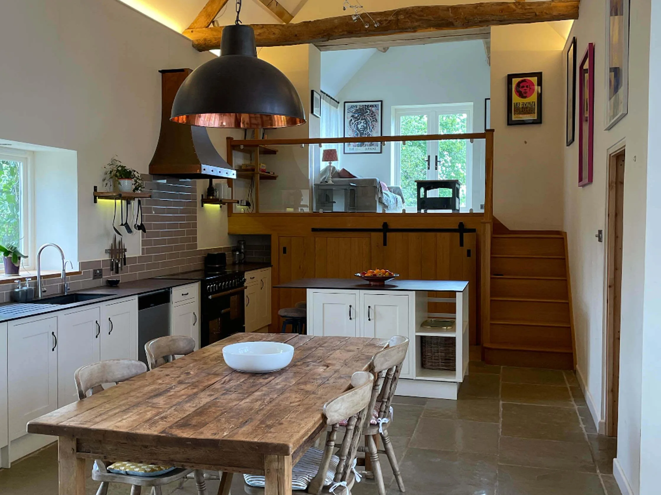 The barn kitchen diner