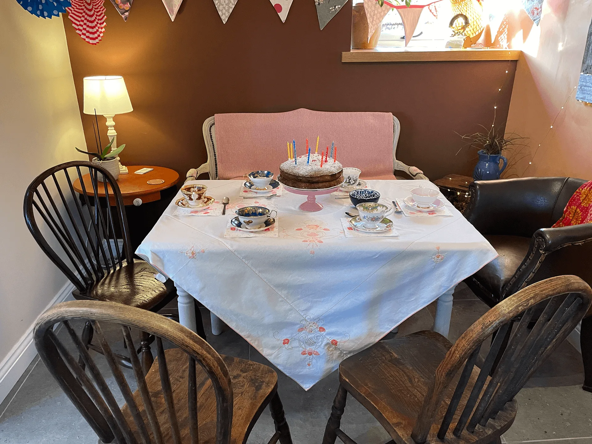 Tea party table
